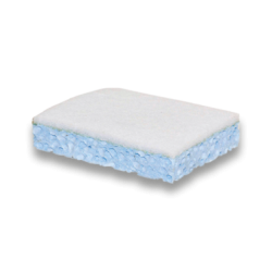 TAMPON BLANC/BLEU